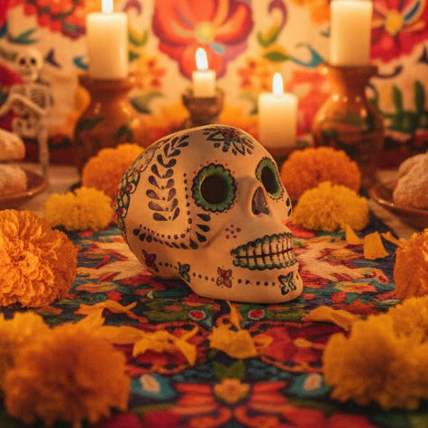 Craneo/Calavera decorado
