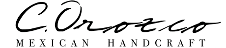 Logotipo de Corozco Mexican Handcraft con tipografía elegante en color negro.